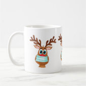 Rudolph the Face Masked Reindeer Kaffeetasse (Links)