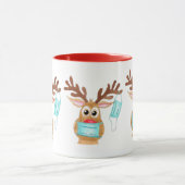 Rudolph the Face Masked Reindeer Tasse (Zentrum)
