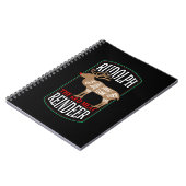 Rudolph The Red Meat Rentier Notizblock (Linke Seite)