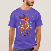 Rudolph The Red Nose Reindeer for Kids and Christm T-Shirt (Vorderseite)