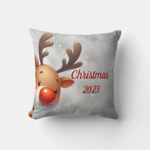 Rudolph the Red Nose Reindeer Kissen