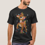 Rudolph The Red Nose Rentier Christmas T-Shirt (Vorderseite)