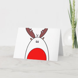 Rudolph the Red Nose Rentier - Weihnachten Karte