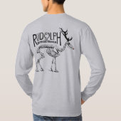 Rudolph the Red Nose T-Shirt (Rückseite)