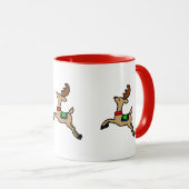Rudolph the Red Nosed Reindeer Tasse (VorderseiteRechts)