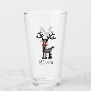 Rudolph the Reindeer Glas