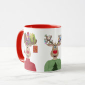 Rudolph the Reindeer Tasse (Vorderseite Links)