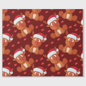 Rudolph the Rentier Christmas Geschenk Wrapping Geschenkpapier (Flach)