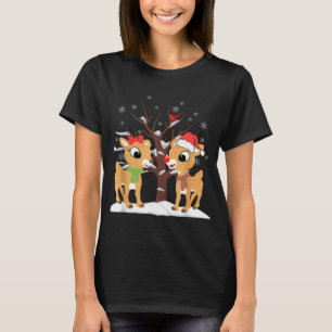 Rudolph und Clarice Christmas Reindeer T-Shirt