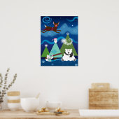 Rudolph und Freunde Poster (Küche)