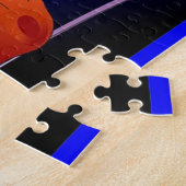 Rudolph und Weihnachtsbaumen Puzzle (Seite)