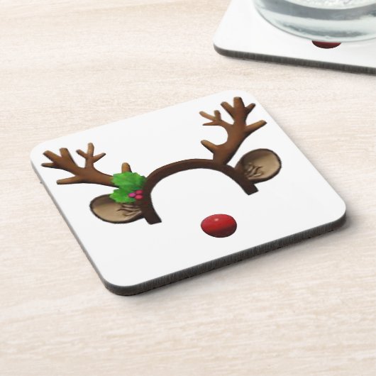 Rudolph Untersetzer, Set von sechs Getränkeuntersetzer (Linke Seite)