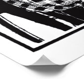 Rudolph Valentino 1921 Vintager Film und Poster (Ecke)