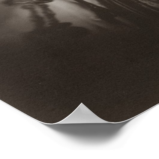 Rudolph Valentino Matte Poster (Ecke)