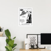 Rudolph Valentino Vier Pferde Apokalypse und Poster (Heimbüro)