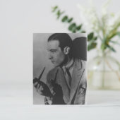 Rudolph Valentino Vintag Foto Postkarte (Stehend Vorderseite)