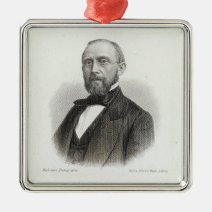 Rudolph Virchow Silbernes Ornament