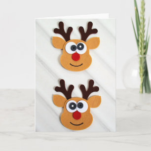 Rudolph-Weihnachtskarte Karte