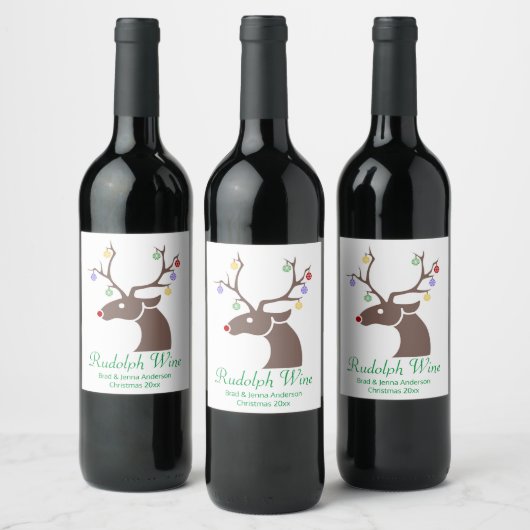 Rudolph Weinetikett (Flaschen)
