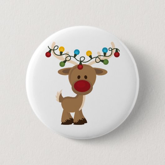 Rudolph_with_Christmas_Lights Button (Vorderseite)