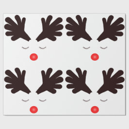 Rudolph Wrapping Paper Geschenkpapier