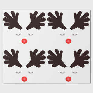 Rudolph Wrapping Paper Geschenkpapier
