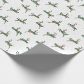 Rudolph Wrapping Paper Geschenkpapier (Ecke)