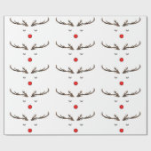 Rudolph Wrapping Paper Geschenkpapier (Flach)