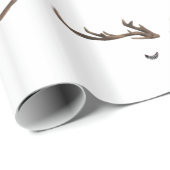 Rudolph Wrapping Paper Geschenkpapier (Rolleneckpunkt)