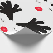 Rudolph Wrapping Paper Geschenkpapier (Ecke)