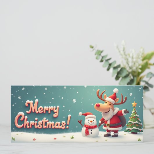 Rudolphe der Rentiere (Stehend Vorderseite)