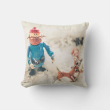 Rudolph's Cozy Companions Pillow