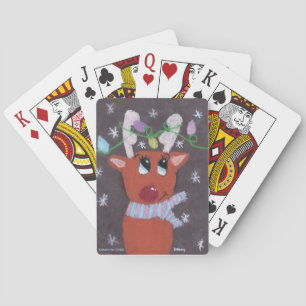 Rudolphs funkelnde Geweihe - KidsArt für CHOC Spielkarten