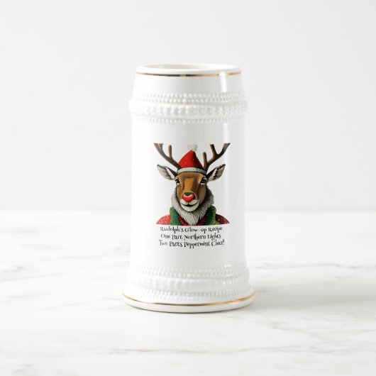 Rudolphs Glühen Bierglas (Mittel)