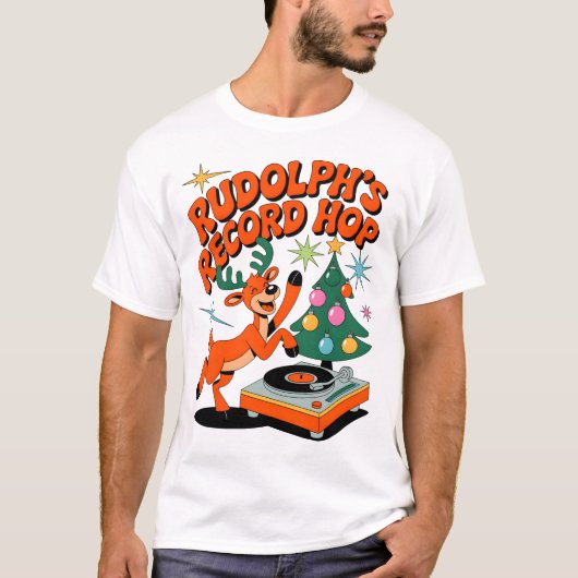 Rudolph's Record Hop﻿ T-Shirt (Vorderseite)