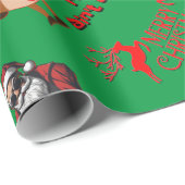 Rudolphs rote Nase ist kein Polizist Lights | Geschenkpapier (Rolleneckpunkt)