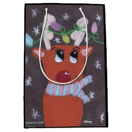 Rudolph's Sparkly Antlers - KidsArt for CHOC  Mittlere Geschenktüte