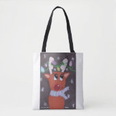 Rudolph's Sparkly Antlers - KidsArt for CHOC Tasche (Vorderseite)