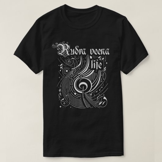 Rudra veena T-Shirt (Design vorne)
