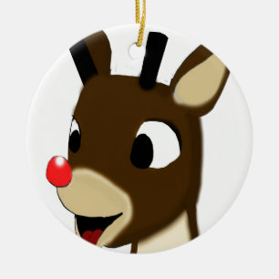 Rudulph das Ren Keramik Ornament