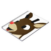 Rudulph das Ren-Notizbuch Notizblock (Linke Seite)