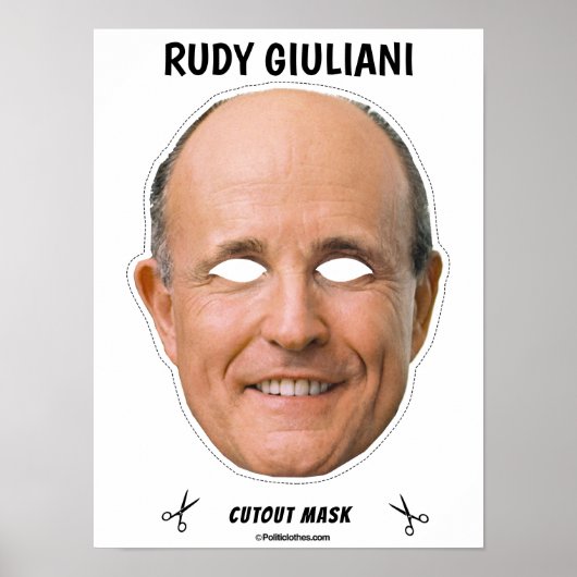 RUDY GIULIANI Halloween Mask Poster (Vorne)