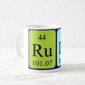 Rudy Periodenname Tasse (Vorderseite Links)