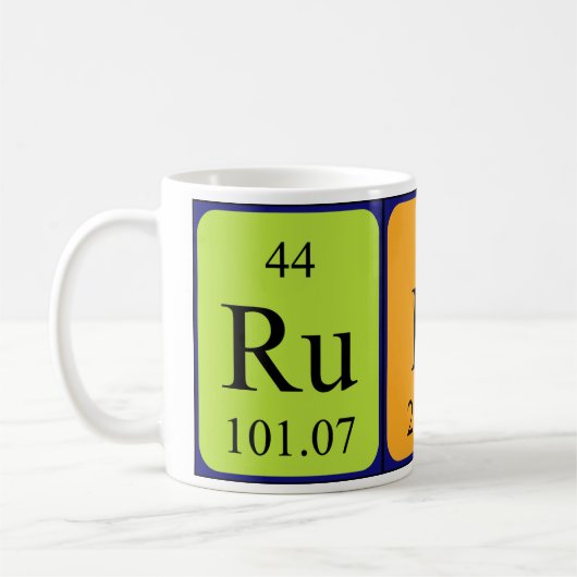 Rudy Periodenname Tasse (Links)