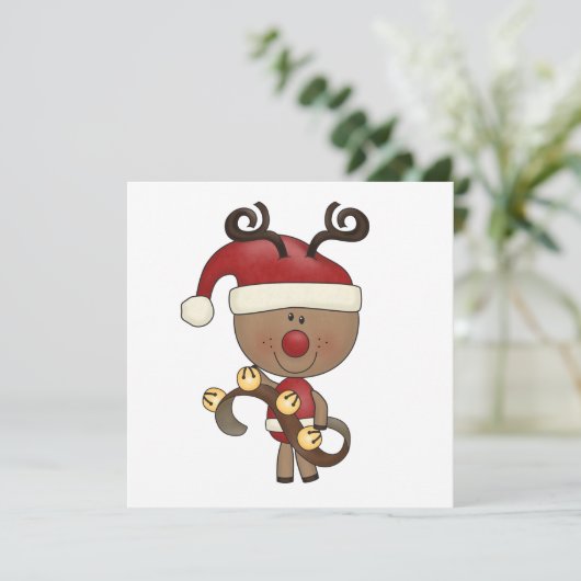 Rudy Reindeer mit Gells (Stehend Vorderseite)