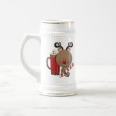Rudy Reindeer With Cocoa Bierglas (Links)