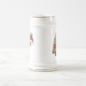 Rudy-Ren-Feiertags-Baum Bierglas (Mittel)