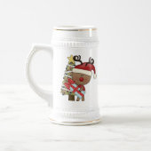 Rudy-Ren-Feiertags-Baum Bierglas (Links)