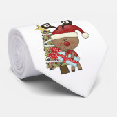 Rudy-Ren-Feiertags-Baum Krawatte (Gerollt)