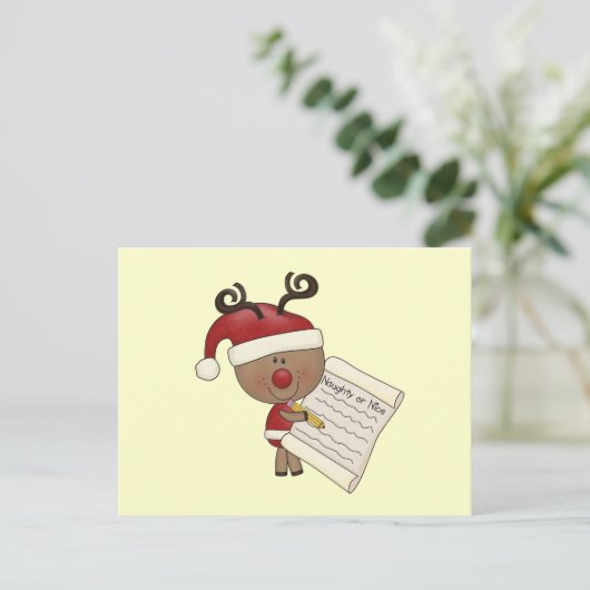 Rudy-Ren frech oder NIC Postkarte (Stehend Vorderseite)